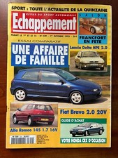 Echappement n°329 du 10/1995; Essai Lancia Delta HPE 2.0/ Alfa Roméo 145 1.7