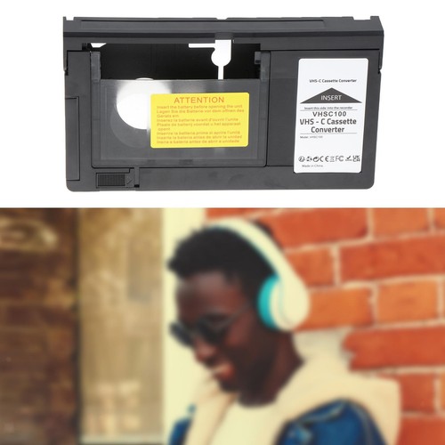 Adaptateur cassette vhs c - vhs,