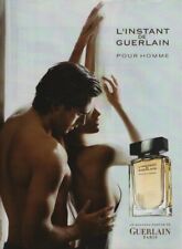 Publicité papier Parfum. Perfume ad. L'Instant pour Homme Guerlain 2005 France