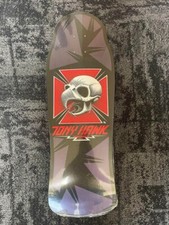 Logo Skateboard Deck Skull Powell Peralta Tony Hawk Bones Brigade inutilisé rare