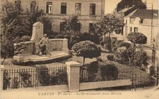 CPA CARVIN - P.-de-C. - Le Monument aux Morts (172402)