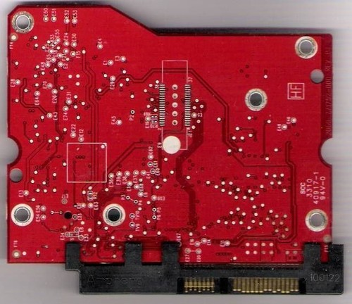 Carte pcb contrôleur disques - contrôleur,