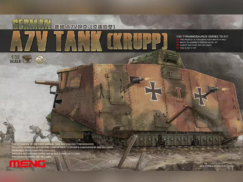 Meng char allemand a7v - meng,