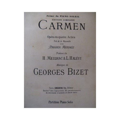 Bizet georges carmen opera - carmen,