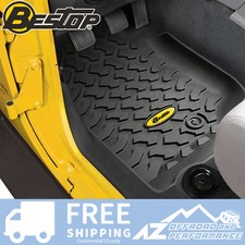 Bestop Avant Sol Doublure Set - Noir Pour 2007-2013 Jeep Wrangler JK 51500-01