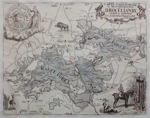 Carte chasseresse - carte,