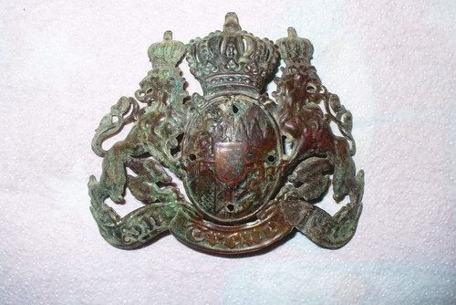 Plaque casque pointe - de,