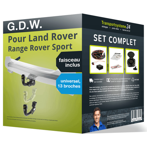 Attelage pour land rover range - pour,