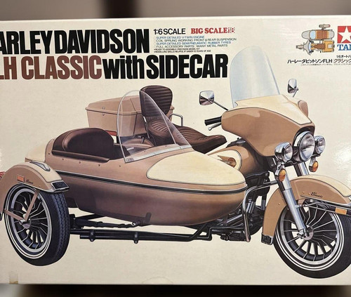Scale big tamiya harley - big,