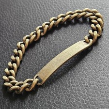 Gourmette à faire graver