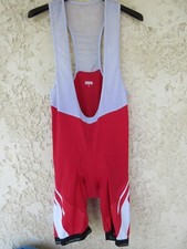Combi Cuissard cycliste LOOK PRO TEAM rouge cycling short XL