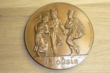 médaille en bronze monnaie de paris Basse-Normandie La Jalousie Crouzat 68 mm