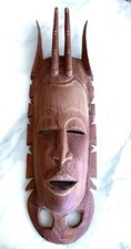 MASQUE  AFRICAIN EN BOIS DU