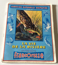 ALBUM N° 3  Entremets FRANCORUSSE - La Vie de la Rivière  - COMPLET - Bel Etat.