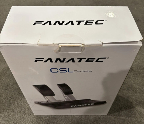 Fanatec csl pedals - pedals, with