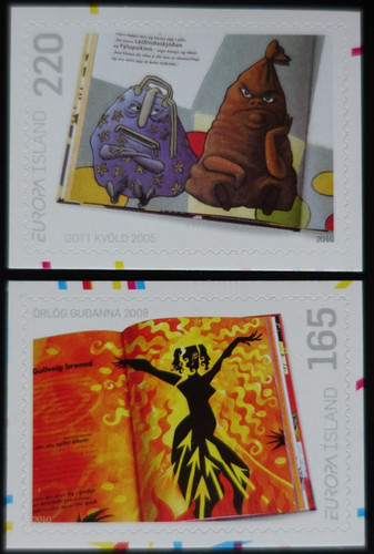 Timbres islande europa - islande,