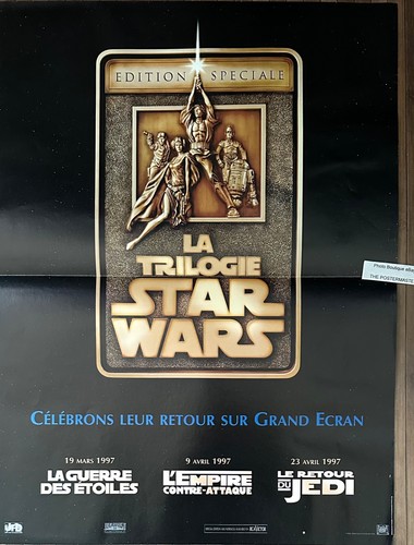 Affiche cinéma trilogie star - trilogie,