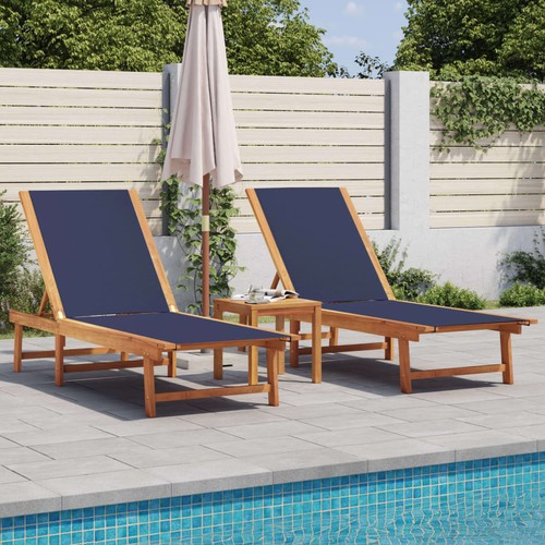 Bois acacia solide chaise - solide,