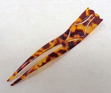 Superbe peigne à cheveux ancien en celluloid - ART DECO 1930's vintage