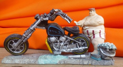 Harley davidson 1980 figurine - harley,