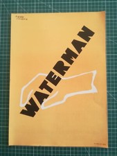 tf426 belle publicité années 50 Stylo waterman dessin P Lacroix dos montre Lip