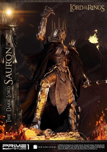 Sauron sculpture statue model - sauron,