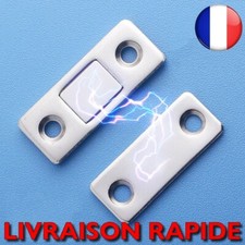 Serrure Porte Placard Magnétique Loquet Invisible Aimant Vis Meubles Maison Mode