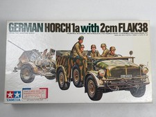 TAMIYA 1/35e #MM205 GERMAN HORCH 1A WITH 2CM FLAK38 - WW2