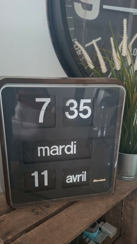 Ancienne horloge lamelles - horloge,