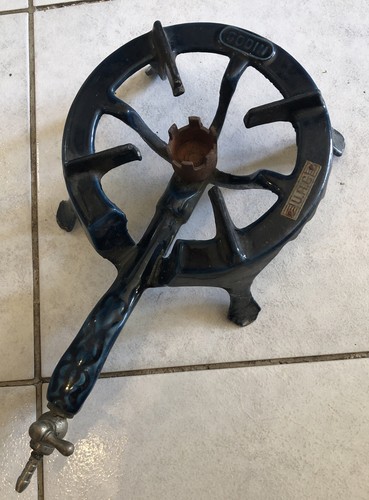 Ancien rechaud gaz fonte - ancien,