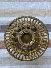 Chauffe Théière / Chauffe-Plats en laiton Ø 16cm style antique