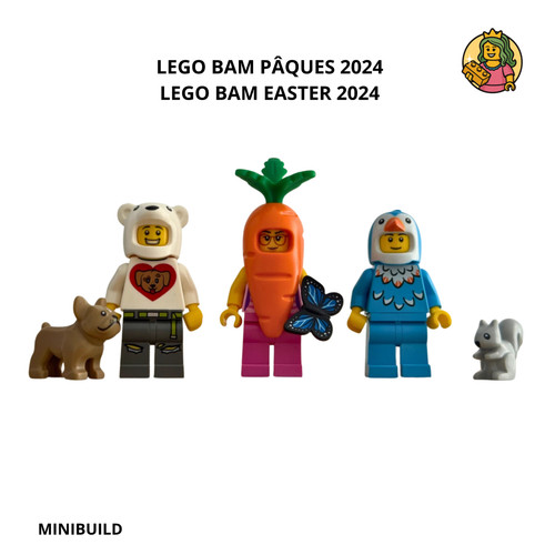 Lego minifigures bam pâques - lego,