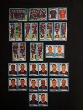 LOT DE 17 STICKER PANINI FOOT 2016-17 LIGUE 1 #PARIS SAINT-GERMAIN #PSG 