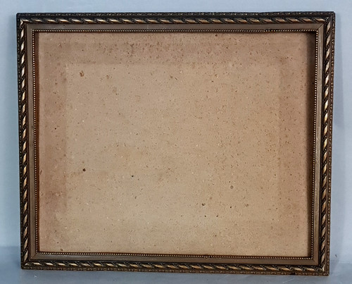 Cadre ancien verre 35x29 cm - 35x29,