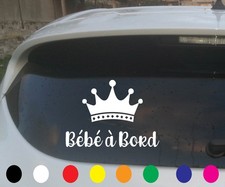 Sticker autocollant bébé à