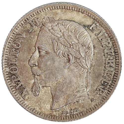 Francs napoléon iii tête - 2,