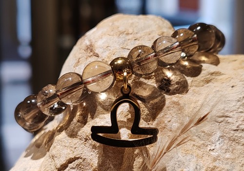 Bracelet quartz fumé sous - fumé,