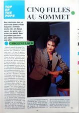 CAROLINE LOEB_DESIRELESS_ELSA_EMMANUELLE: Coupure de presse 4 PAGES 1987_CLIPPIN