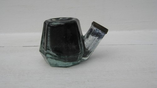 Ancien encrier siphoïde - , en