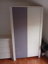 Chambre enfant aubert armoire commode et lit évolutif 