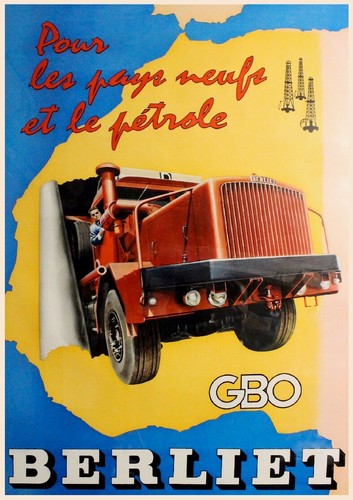 Berliet camion gbo r44 - gbo,