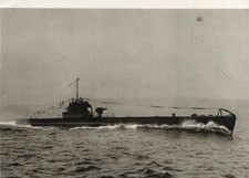 Carte Bateau de Guerre Sous Marin AURORE de 800 Tonnes