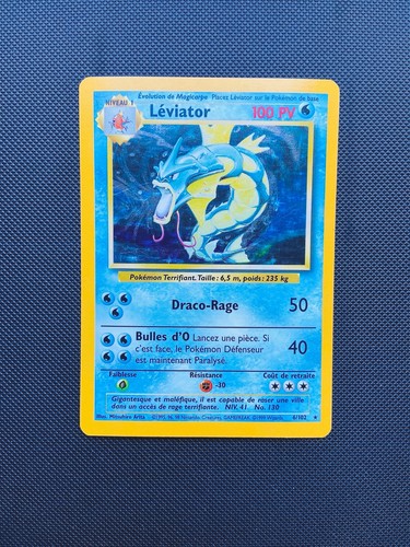 Carte pokemon leviator 102 - carte,