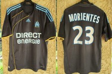 Maillot OLYMPIQUE de MARSEILLE OM 2010 MORIENTES 23 ADIDAS maglia third shirt L