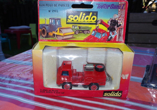 Solido pompier berliet camiva - solido,