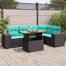Salon de jardin 6 pcs avec