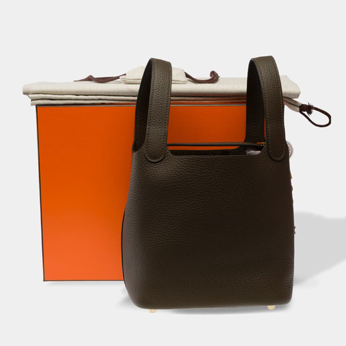 Sac hermes picotin cuir - sac,