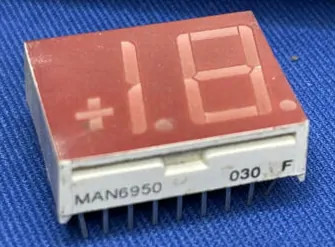 Man6950 afficheur led rouge - -,