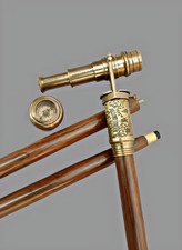 Poignée télescope laiton