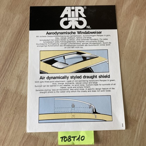 Déflecteur air toit ouvrant - air,